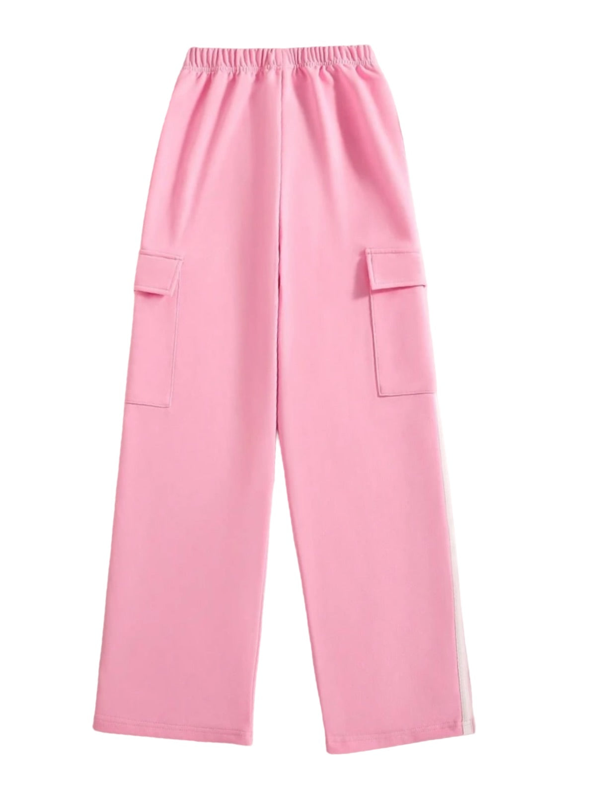 PINK CARGO FLEECE TROUSER