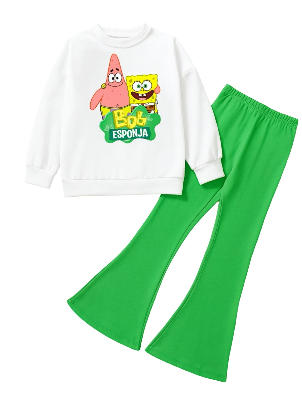 BOB ESPONJA WIDE LEG FLEECE PAIR