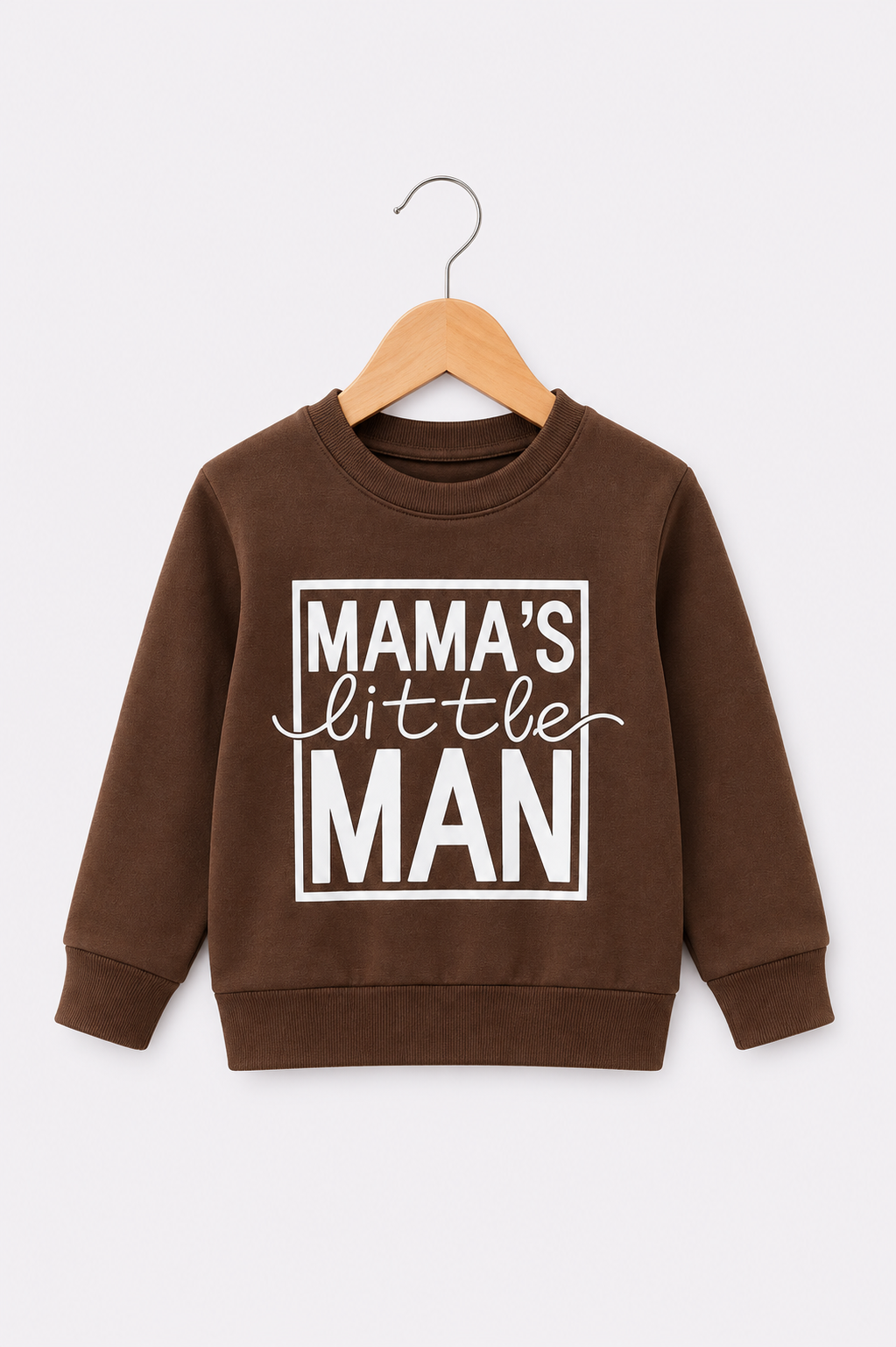 BROWN MAMA’S LITTLE MAN FLEECE SWEATSHIRT