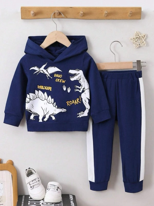 DINO CREW FLEECE PAIR