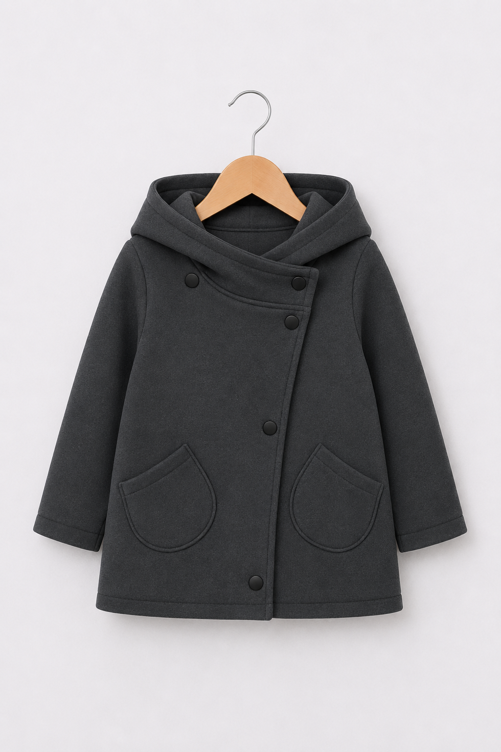 SMOKE SNUG FLEECE COAT
