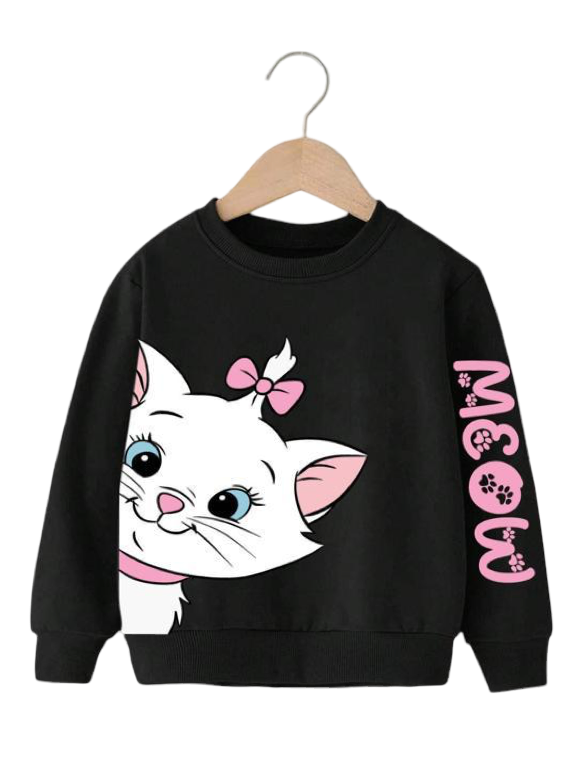 MEOW FLEECE SWEATSHIRT