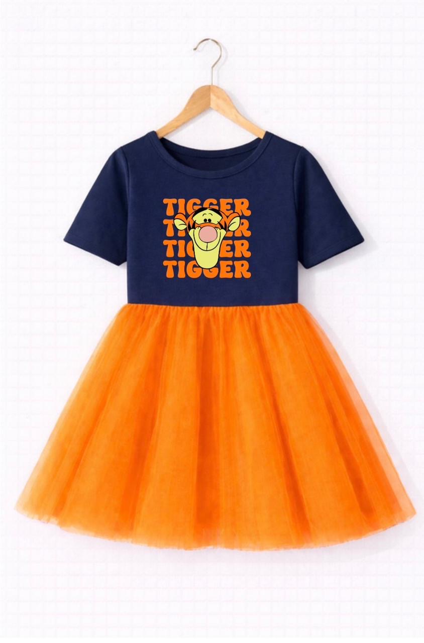 TIGER NET FROCK
