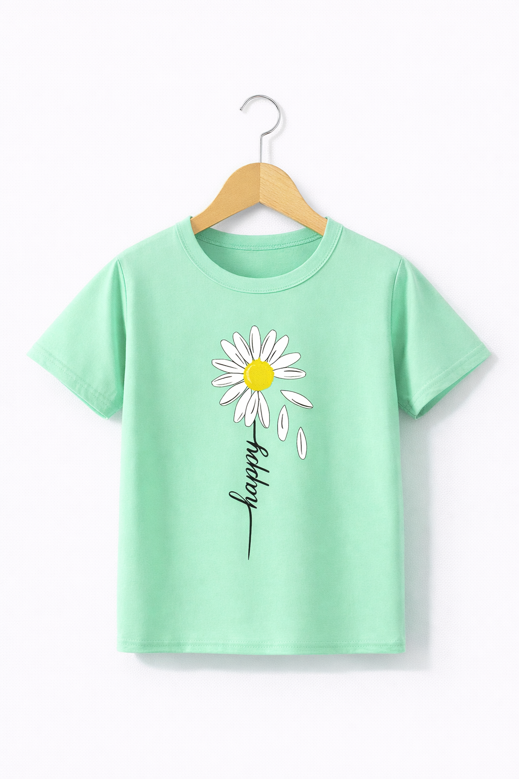 GREEN FLOWER TEE