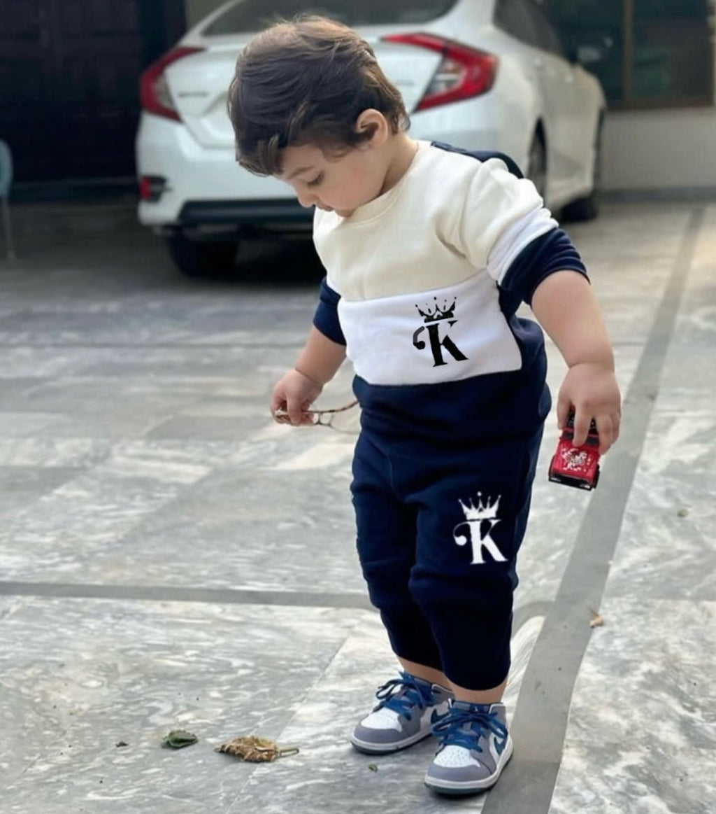 NAVY KING FLEECE PAIR