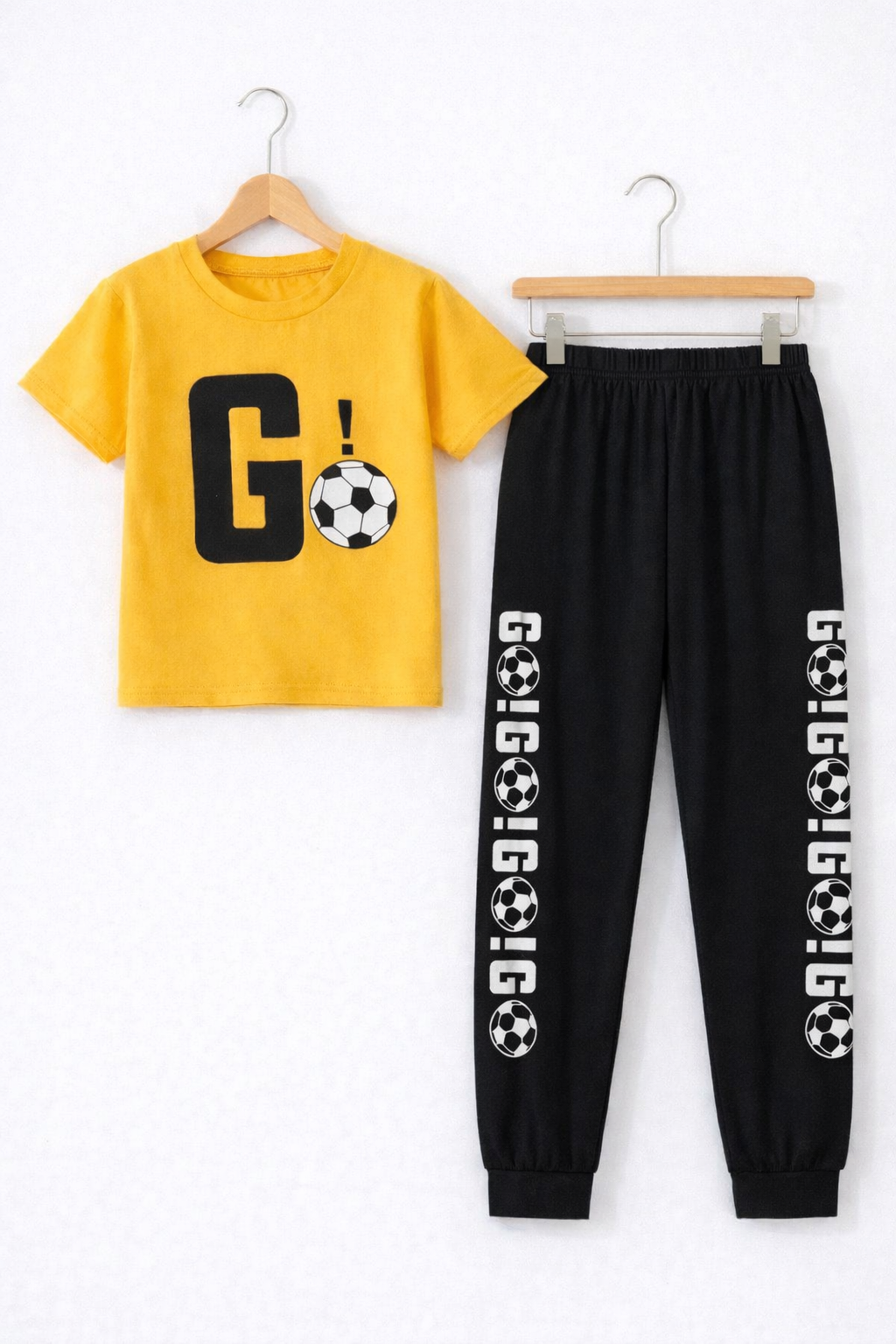 GO GO FOOTBALL TROUSER SET
