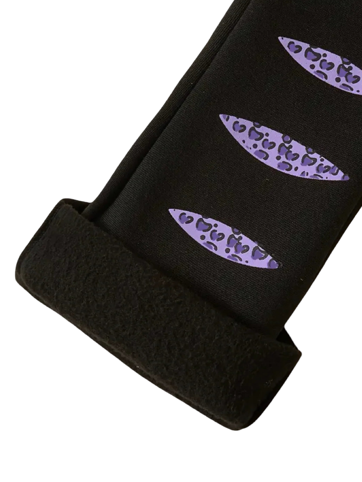 PURPLE GIRL WIDE LEG FLEECE PAIR