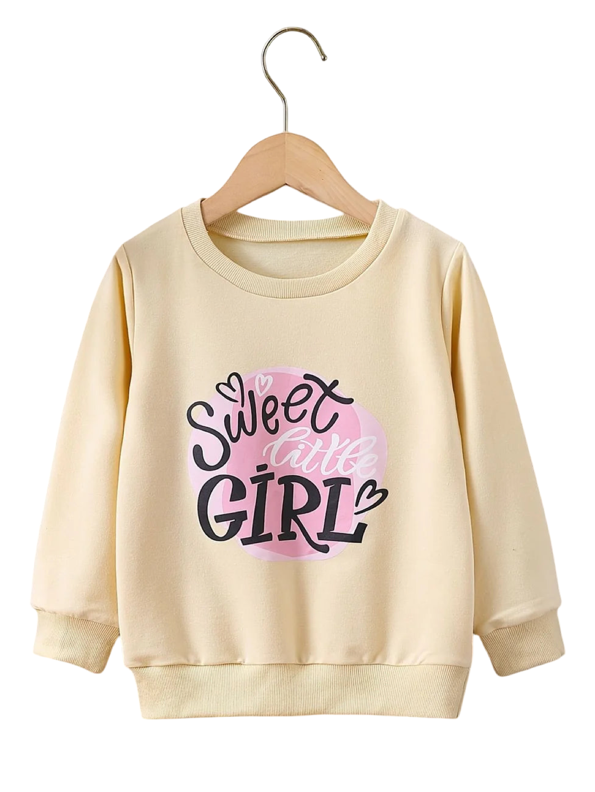 SWEET LITTLE GIRL FLEECE SWEATSHIRT