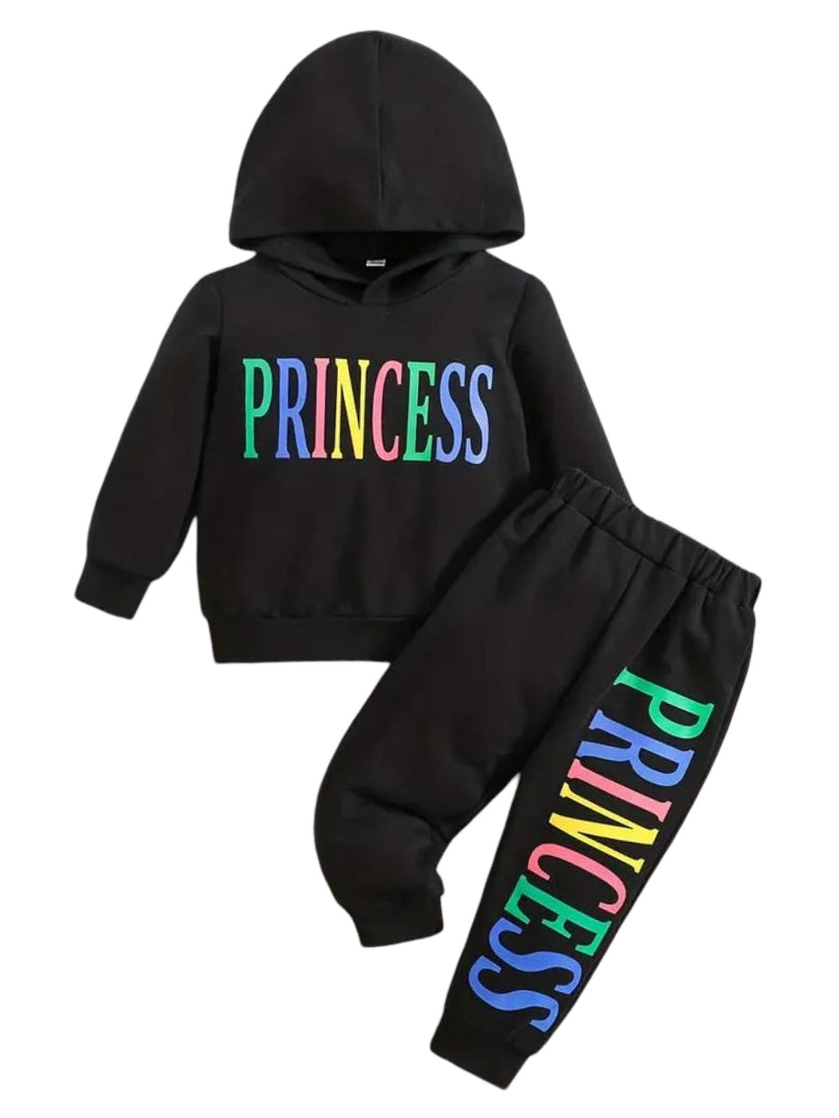 BLACK PRINCESS FLEECE PAIR