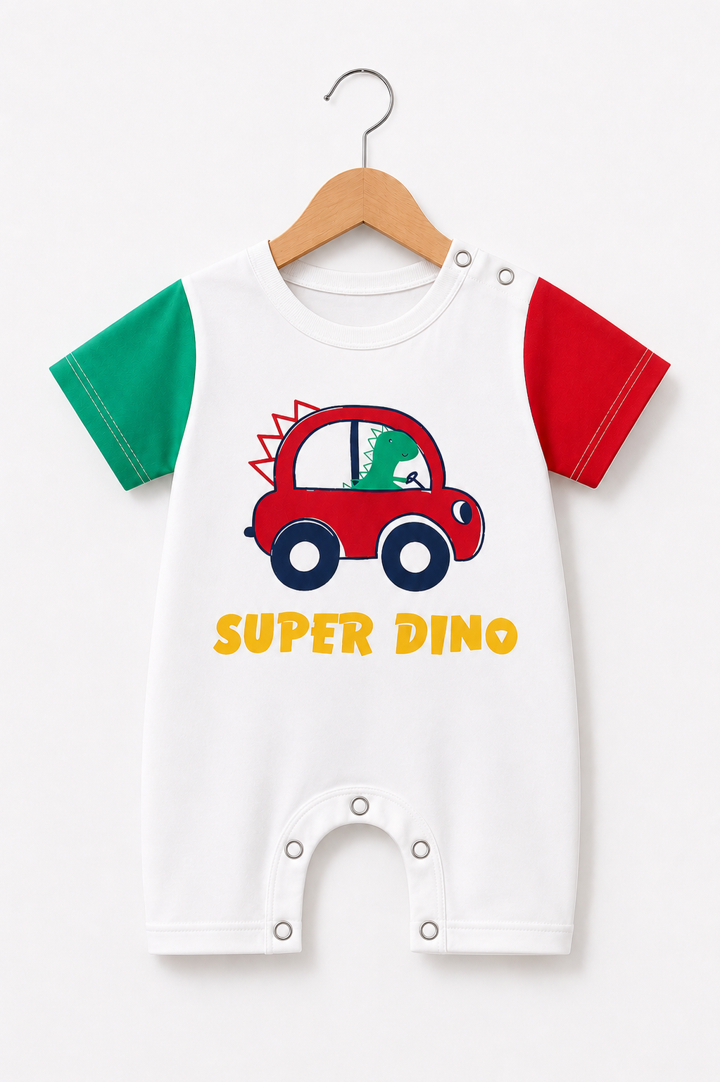 SUPER DINO ROMPER