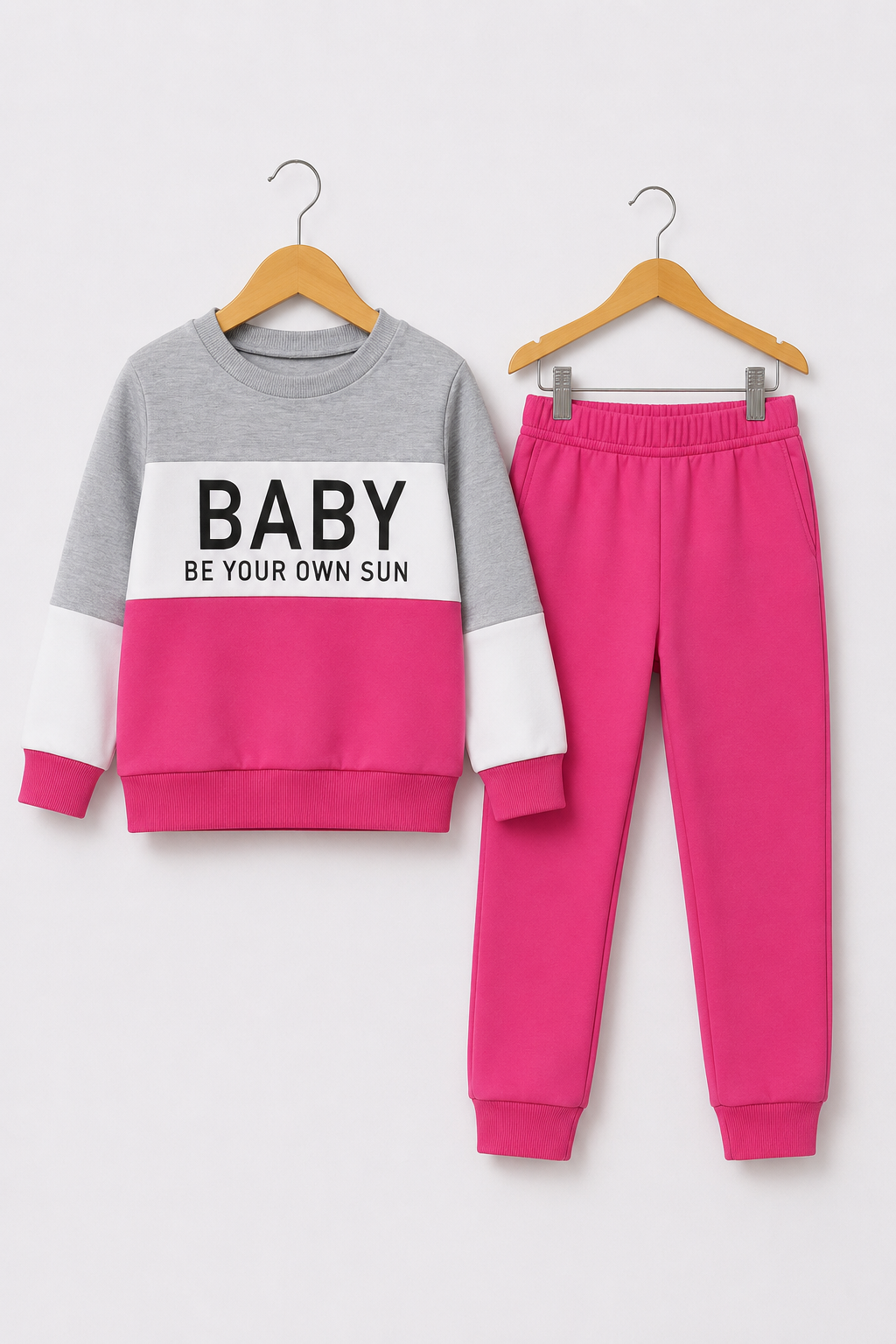 PINK BABY FLEECE PAIR