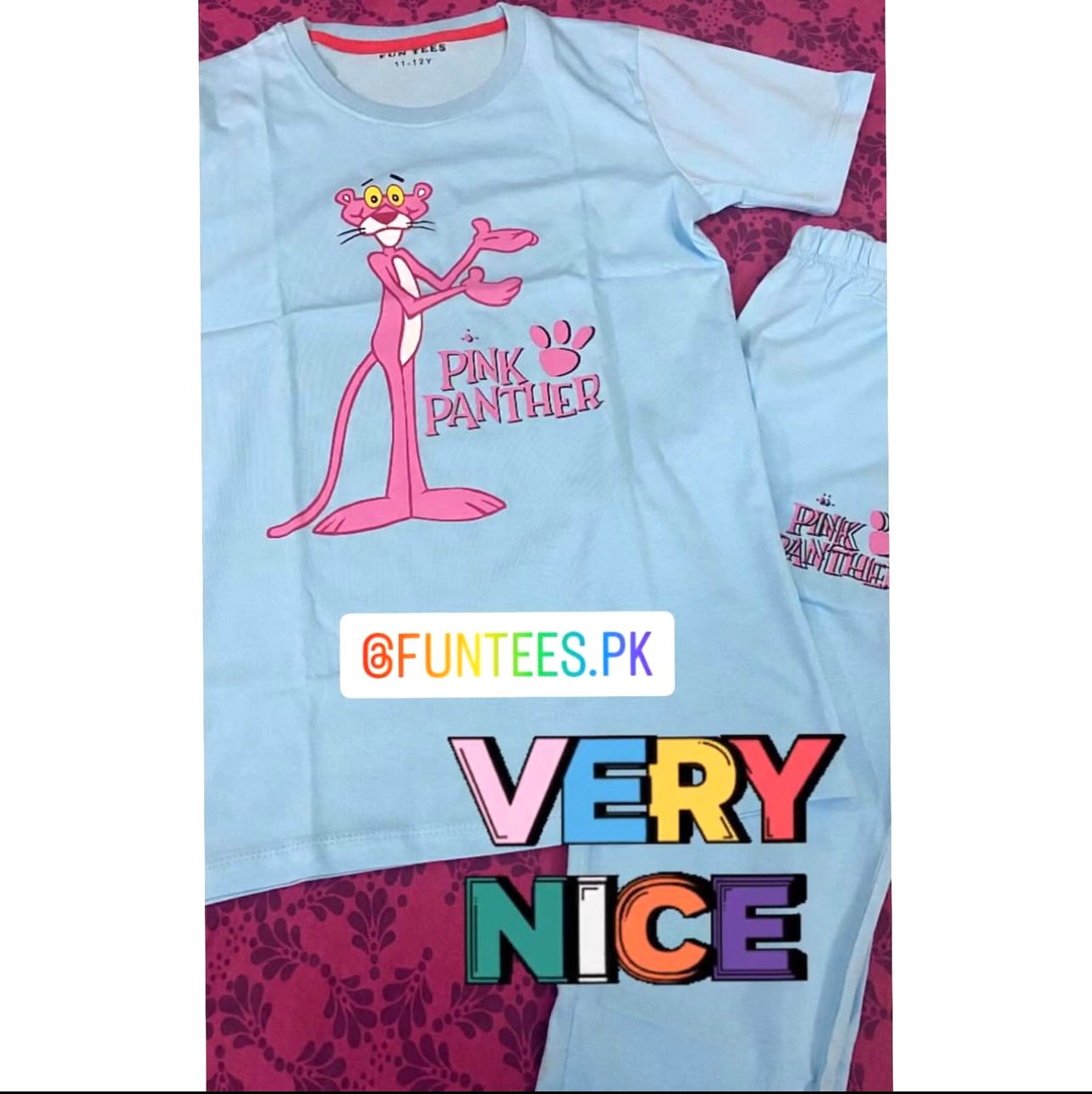 PINK PANTHER TROUSER SET