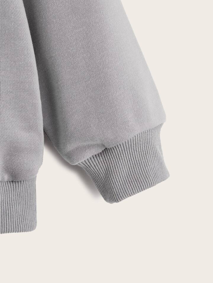 BLESS YOU FLEECE FRIL SWEATSHIRT